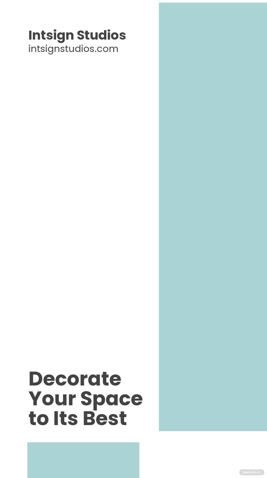 Free Interior Design Business Snapchat Geofilter Template