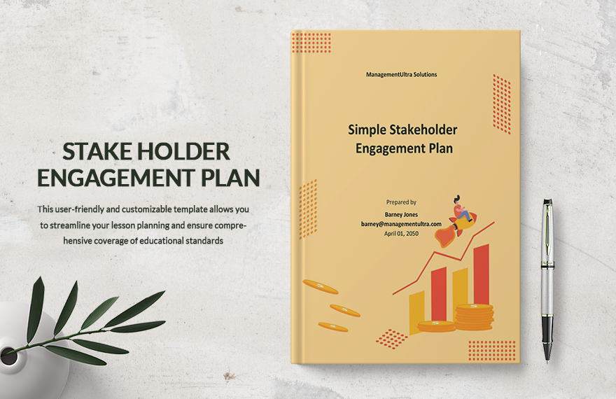 Simple Stakeholder Engagement Plan Template