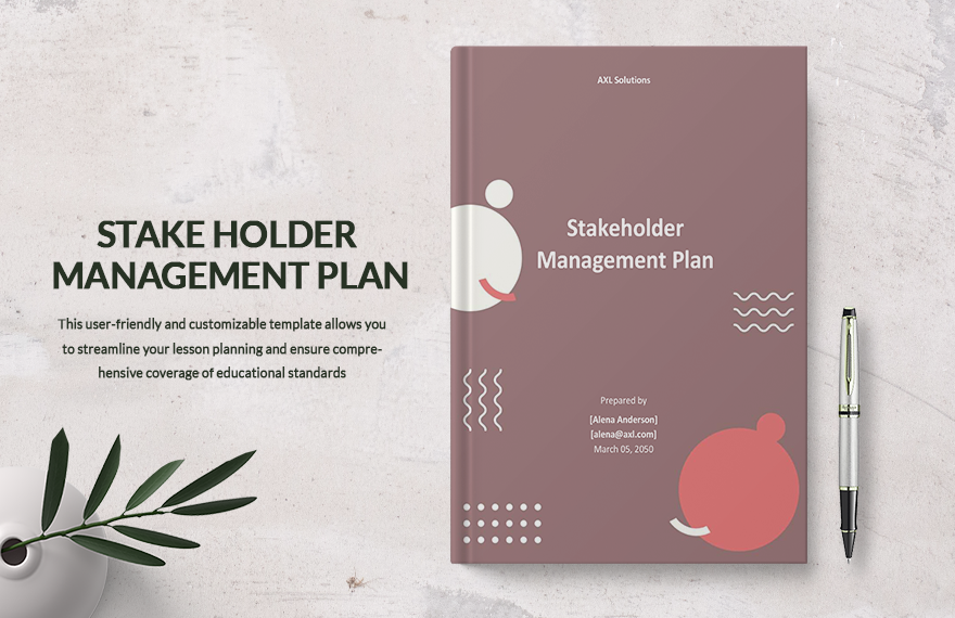 Sample Stakeholder Management Plan Template