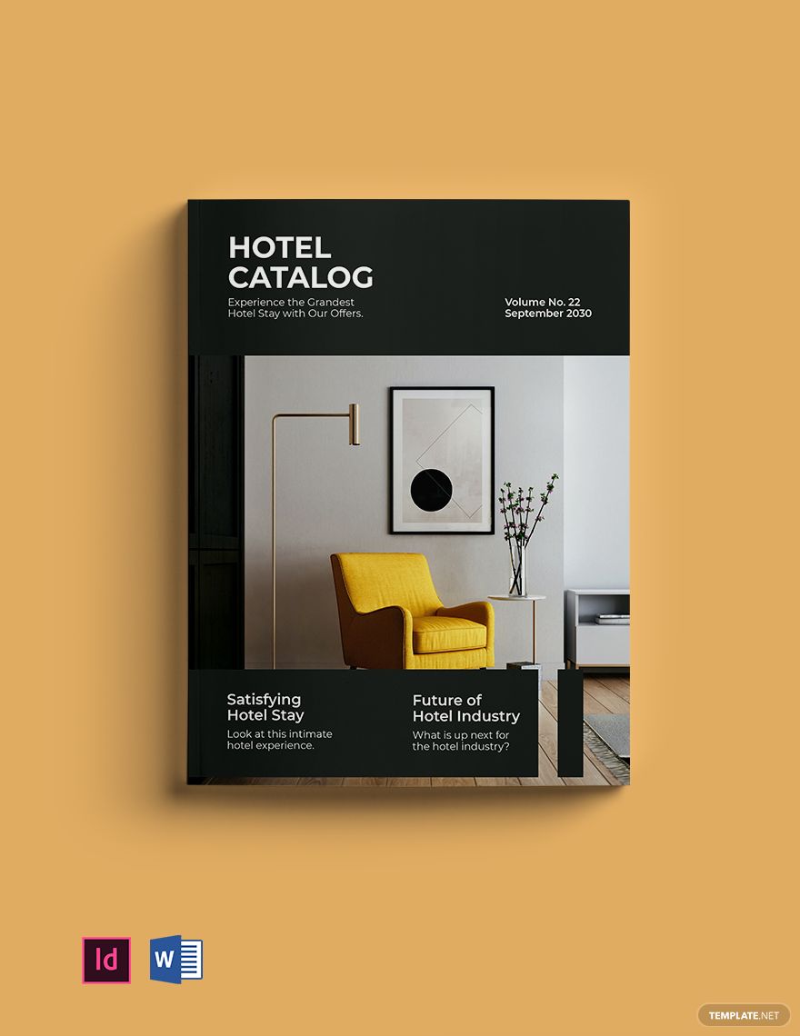 Elegance Hotel Catalog Template