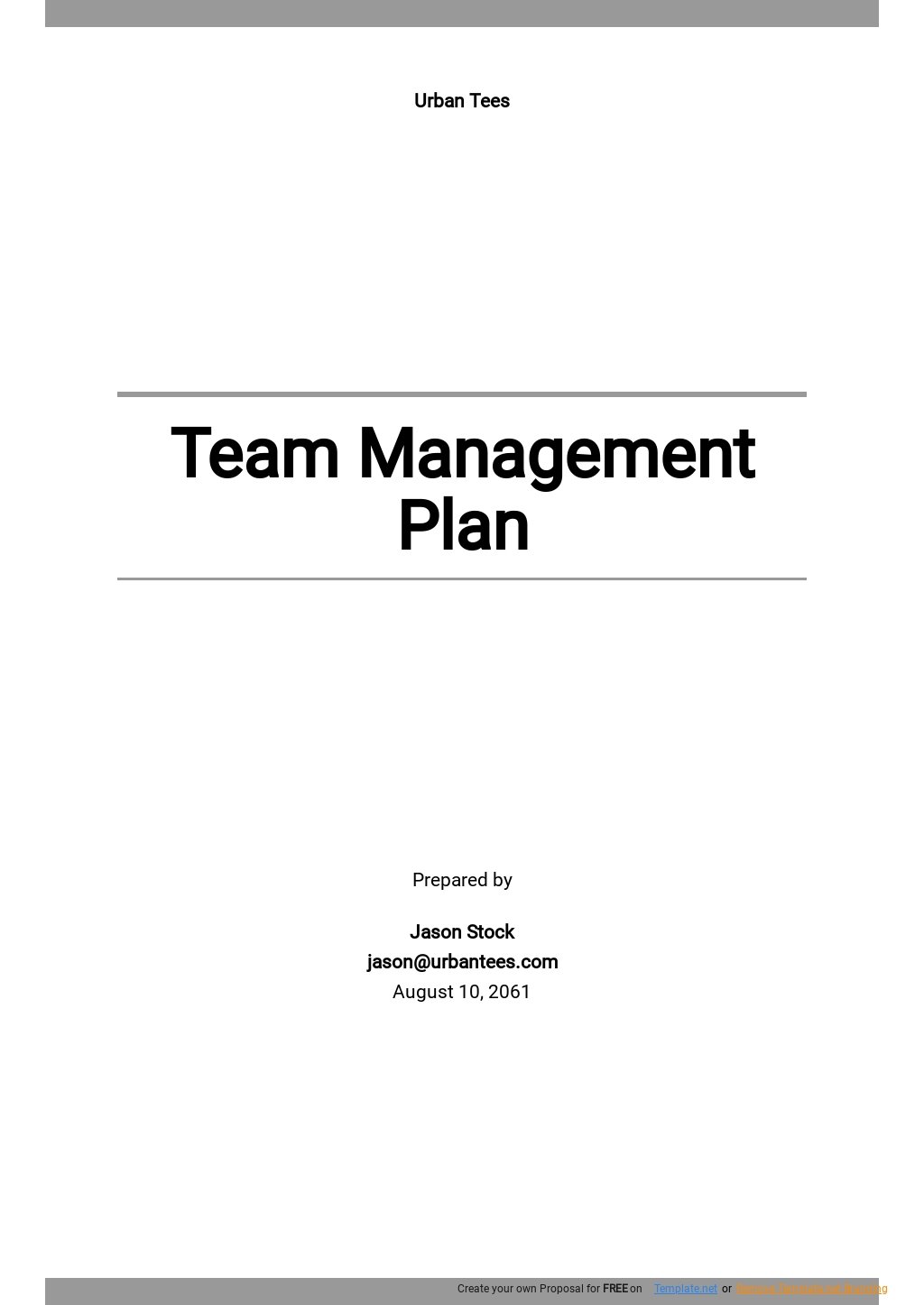 Team Action Plan Template Google Docs Word Apple Pages Template net