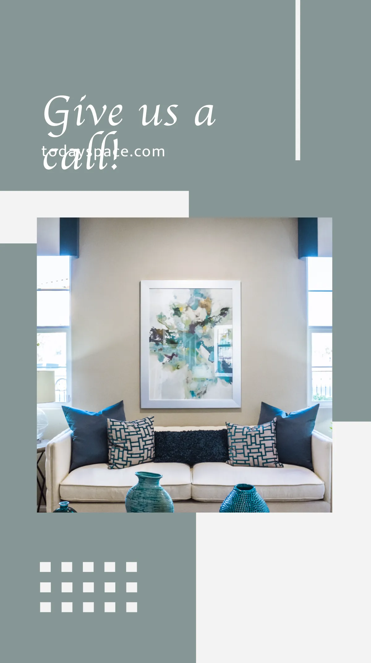 Free Modern Interior Design Instagram Story Template to Edit Online