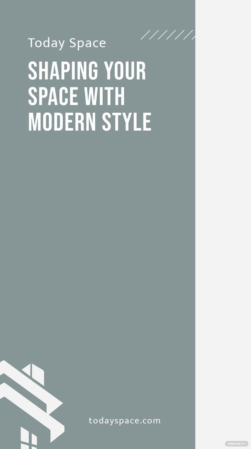 Free Modern Interior Design Snapchat Geofilter Template