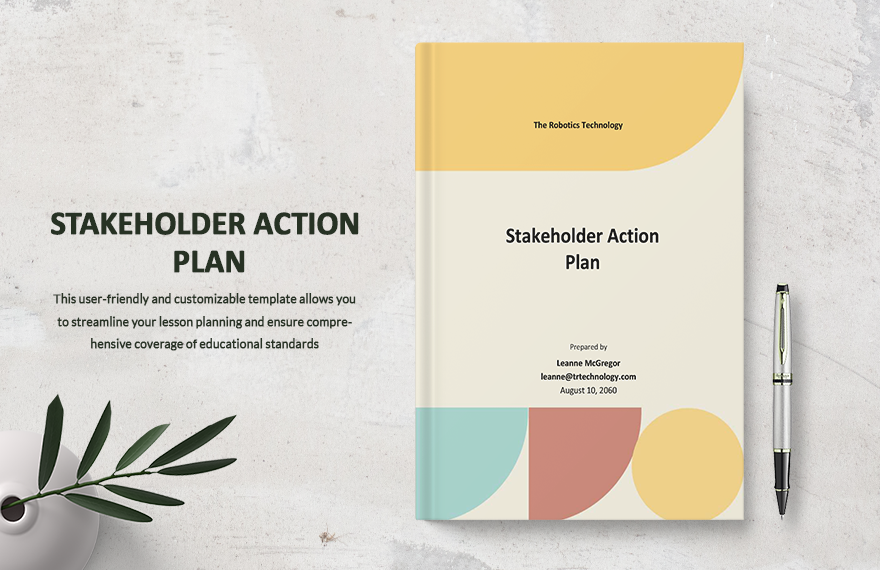 Stakeholder Action Plan Template 
