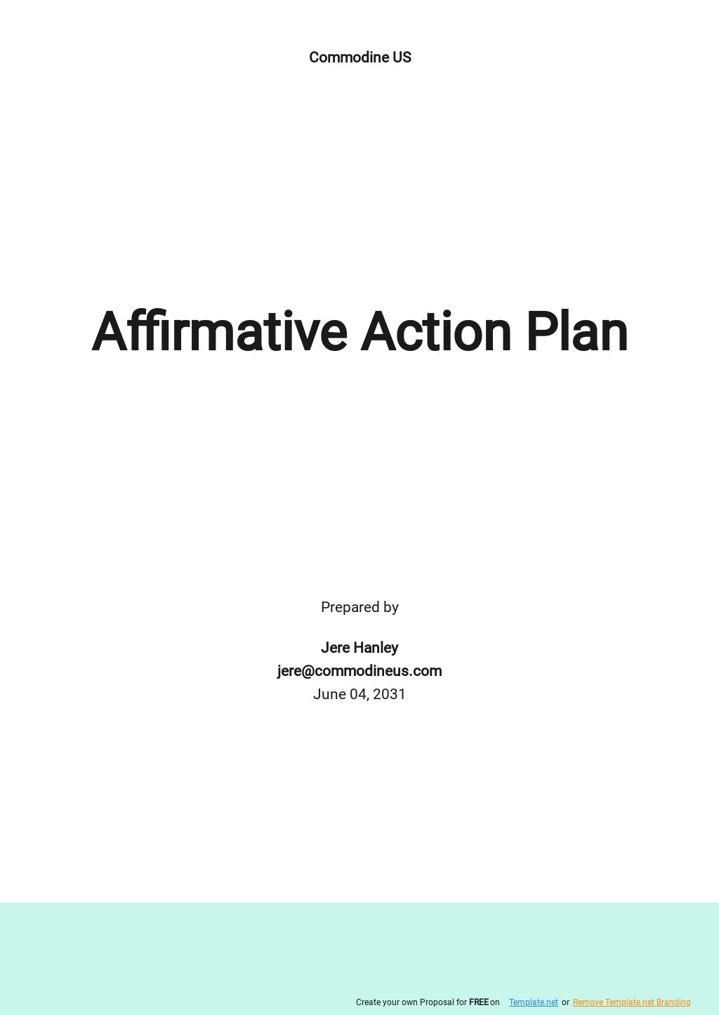 Sample Affirmative Action Plan Template.jpe