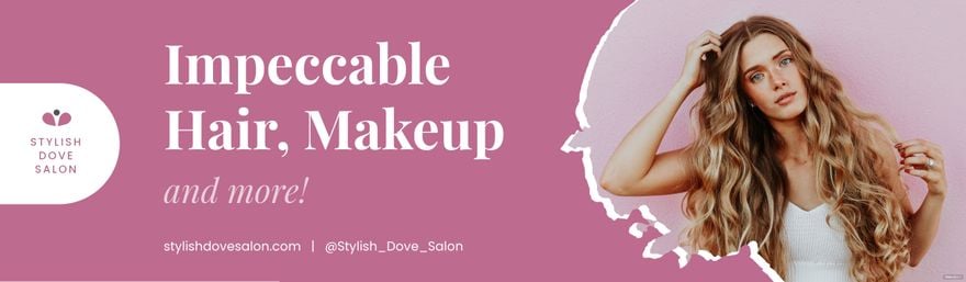 Free Beauty Salon Billboard Template