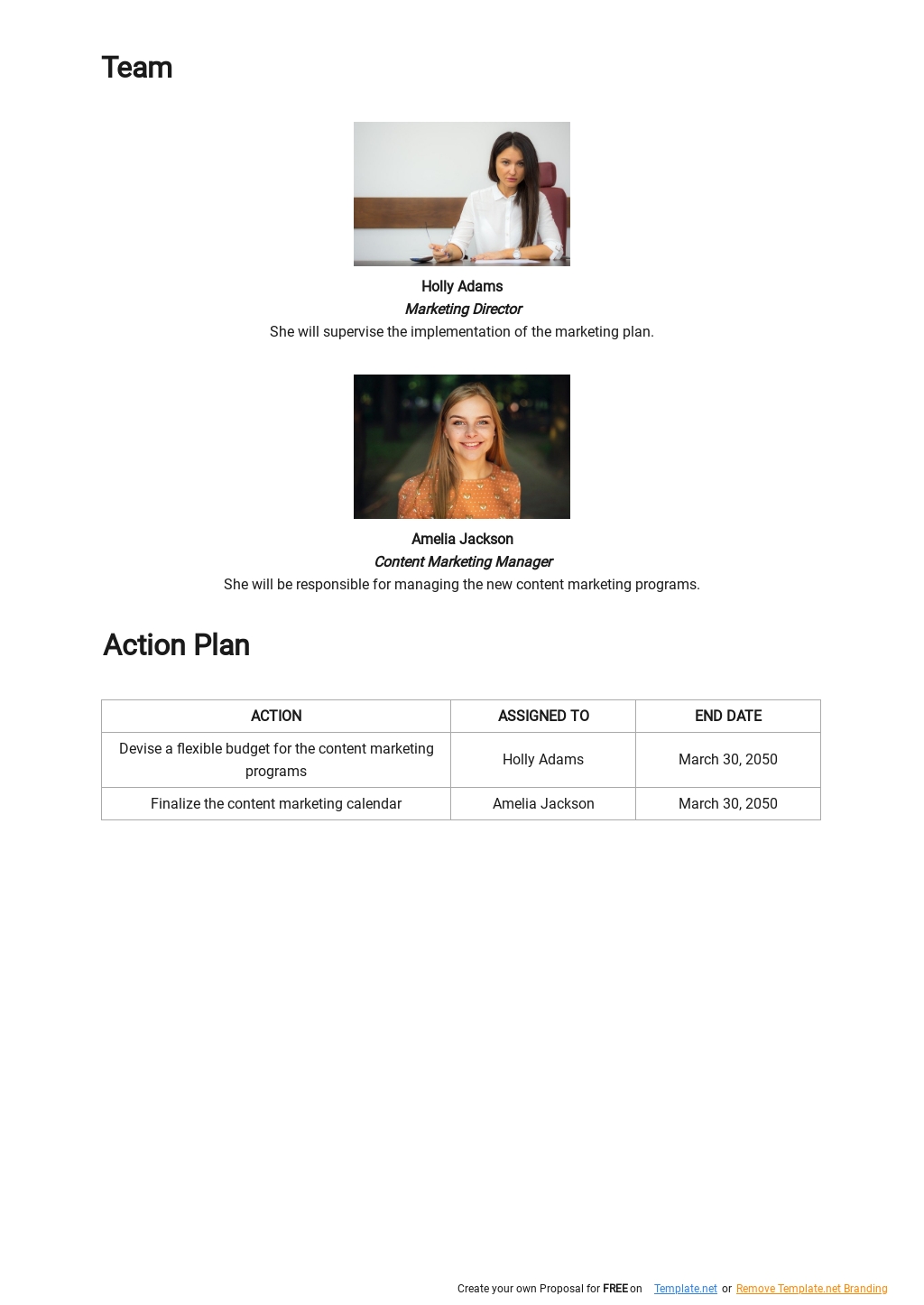 Sample Content Strategy Plan Template 2.jpe