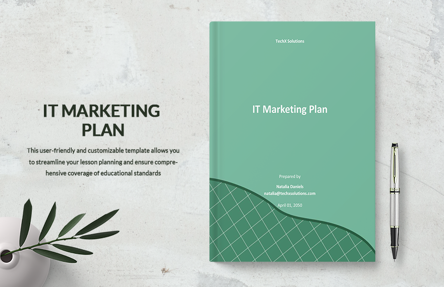 IT Marketing Plan Template