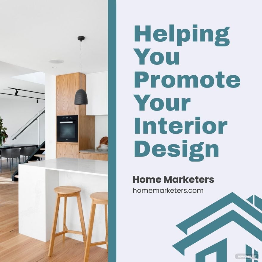 Free Interior Design Marketing Instagram Post Template