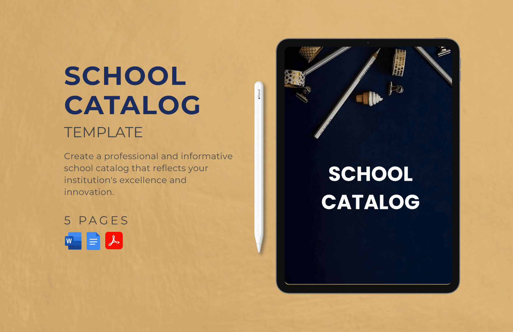 School Catalog Template