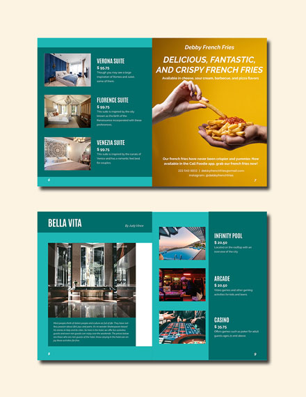 New Hotel Catalog Template Format