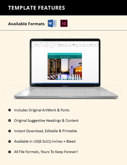 New Hotel Catalog Template Guide
