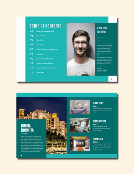 New Hotel Catalog Template