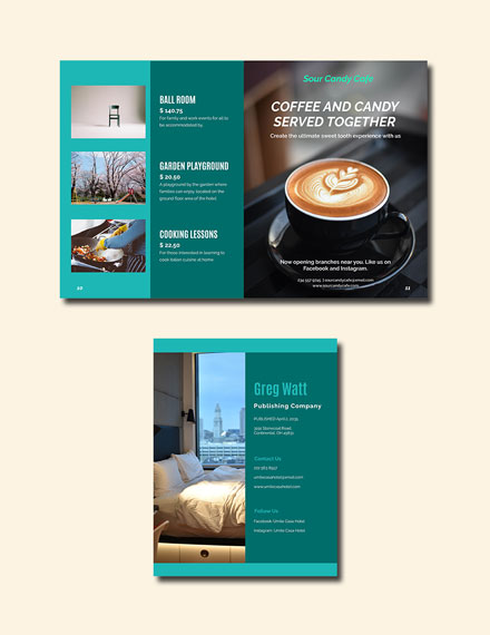 Simple New Hotel Catalog Template