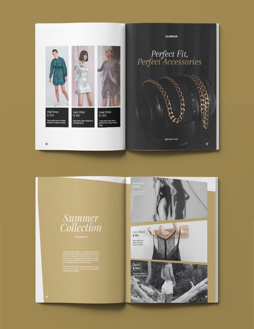 Fashion Store Catalog Template