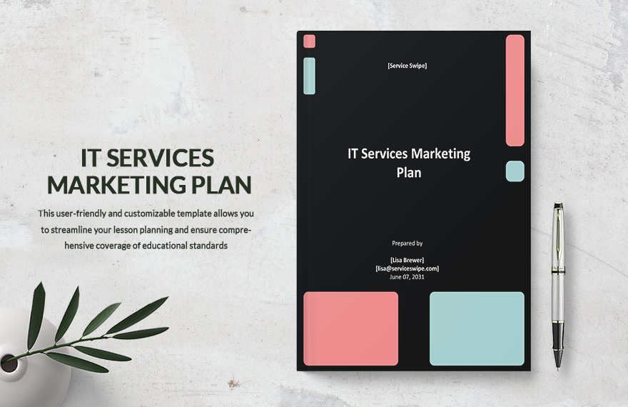 IT Services Marketing Plan Template