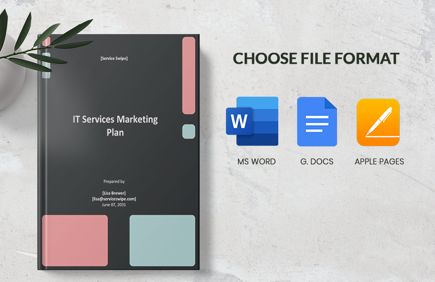IT Services Marketing Plan Template