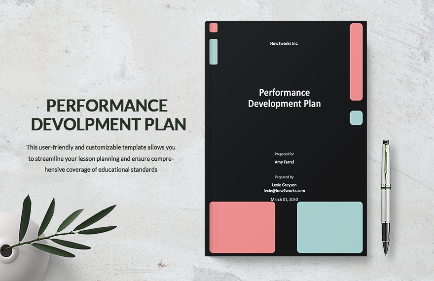 Sample Performance Development Plan Template