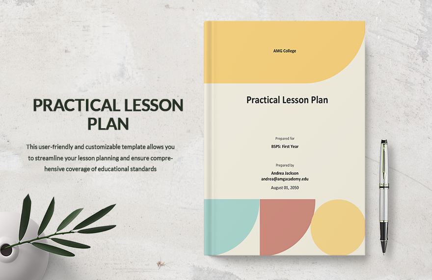 Practical Lesson Plan Template