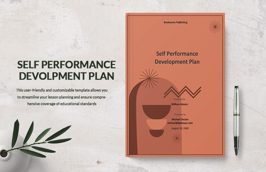 Self Performance Development Plan Template 