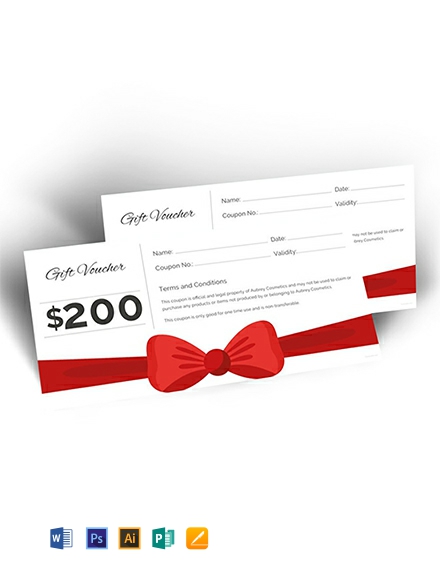 Gift Voucher Template