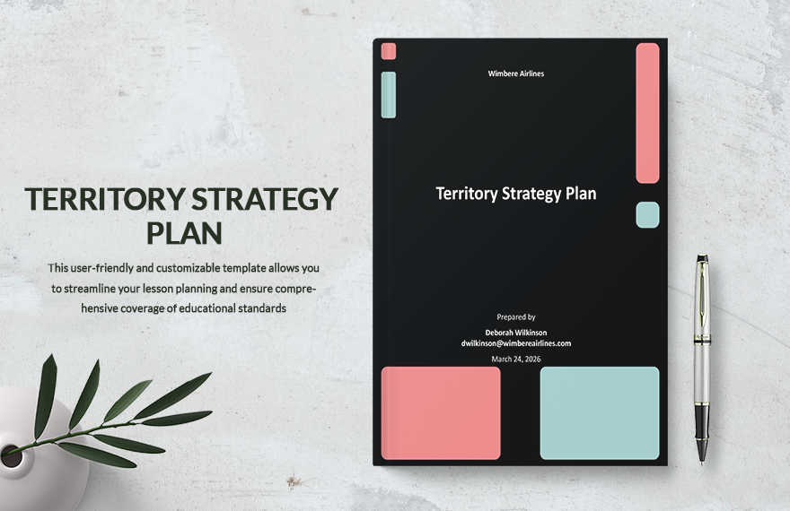 Territory Strategy Plan Template