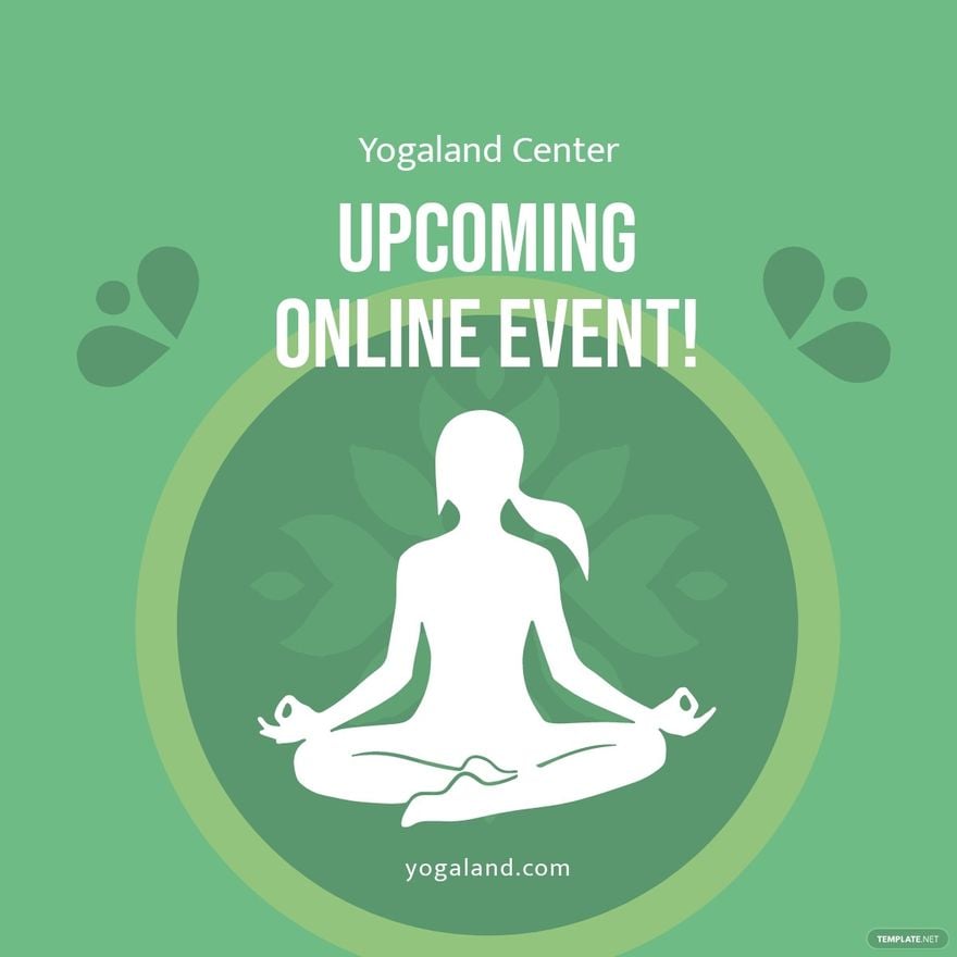 Yoga Day Event Linkedin Post Template