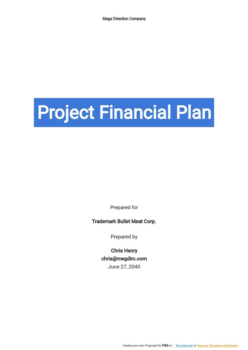 project financial management assignment