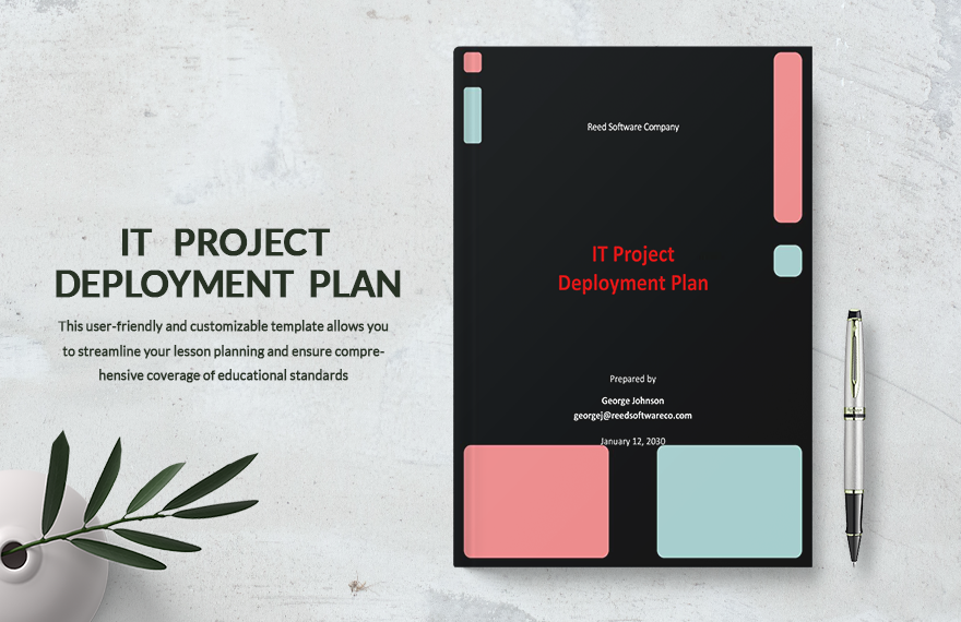 IT Project Deployment Plan Template