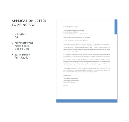 47+ Free Letter Application Templates | Download Ready-Made | Template.net