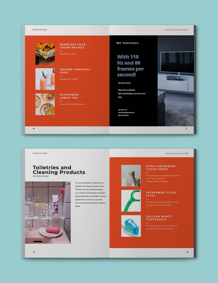 Store Catalog Template