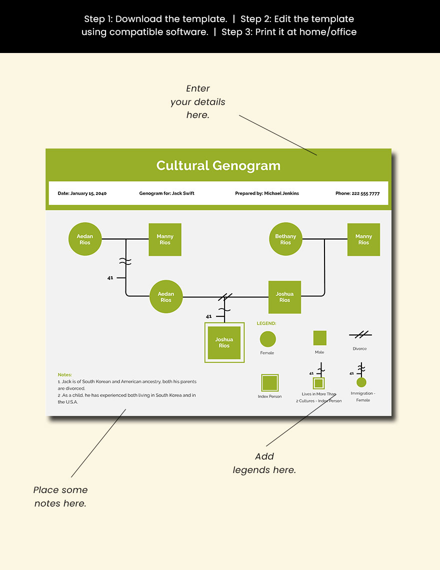 cultural-genogram-template-google-docs-indesign-word-apple-pages
