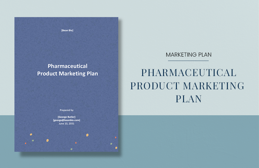 Pharmaceutical Product Marketing Plan Template in Pages, PDF, Word, Google Docs - Download | Template.net