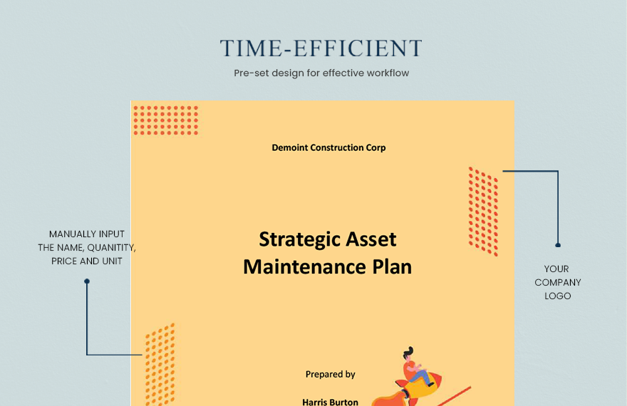 Strategic Asset Maintenance Plan Template