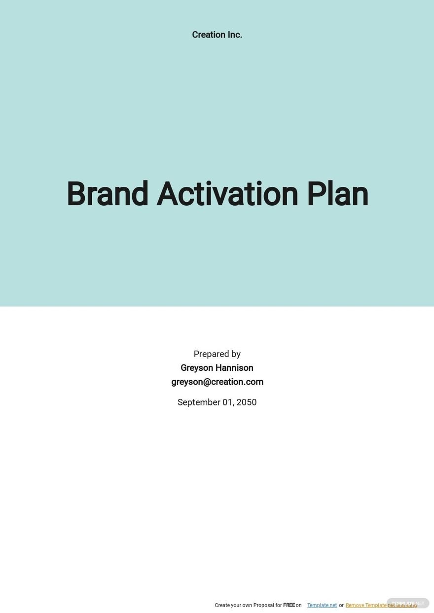 Brand Activation Plan Format Template.jpe