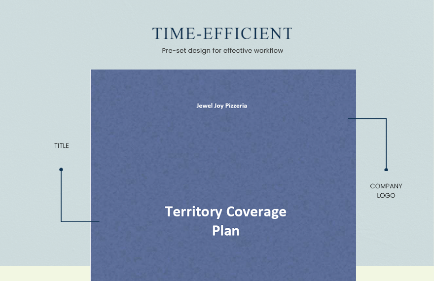 Territory Coverage Plan Template