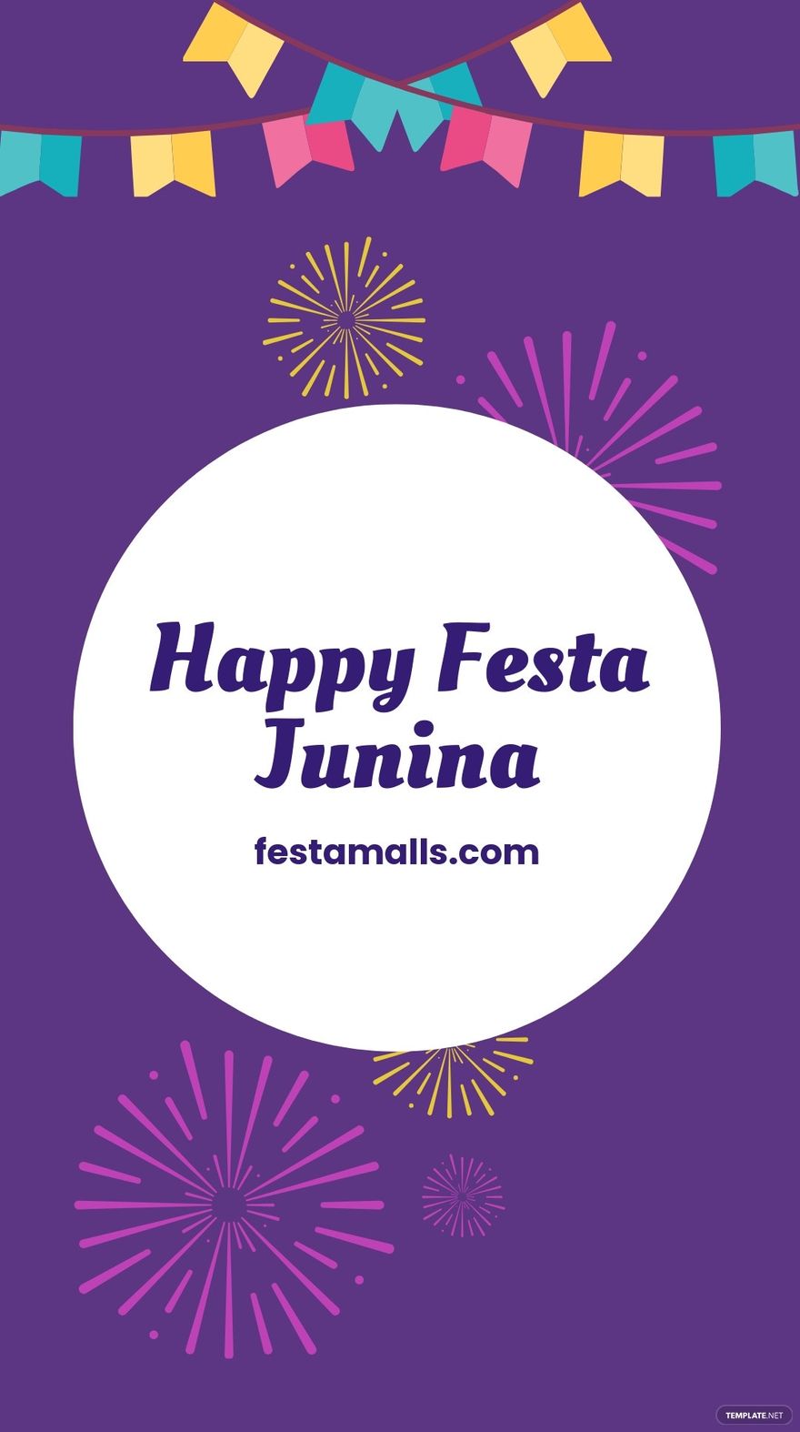 Free Happy Festa Junina Instagram Story Template