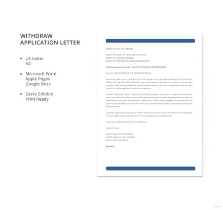 47+ Free Letter Application Templates | Download Ready-Made | Template.net