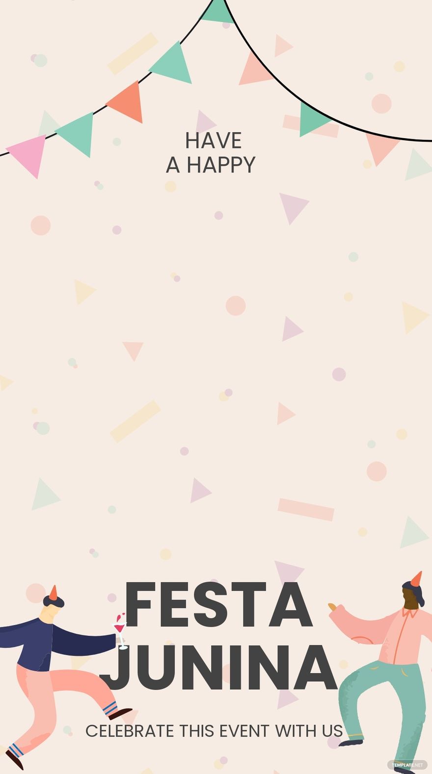 Free Festa Junina Event Snapchat Geofilter Template
