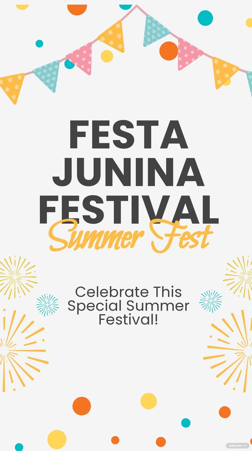Free Festa Junina Festival Instagram Story Template