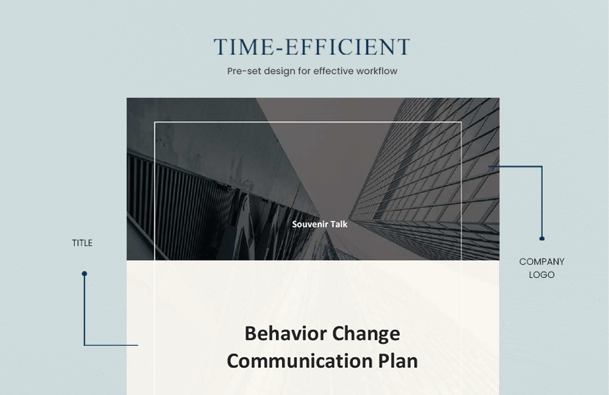 Behavior Change Communication Plan Template