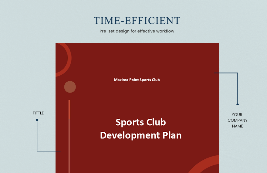Sports Club Development Plan Template
