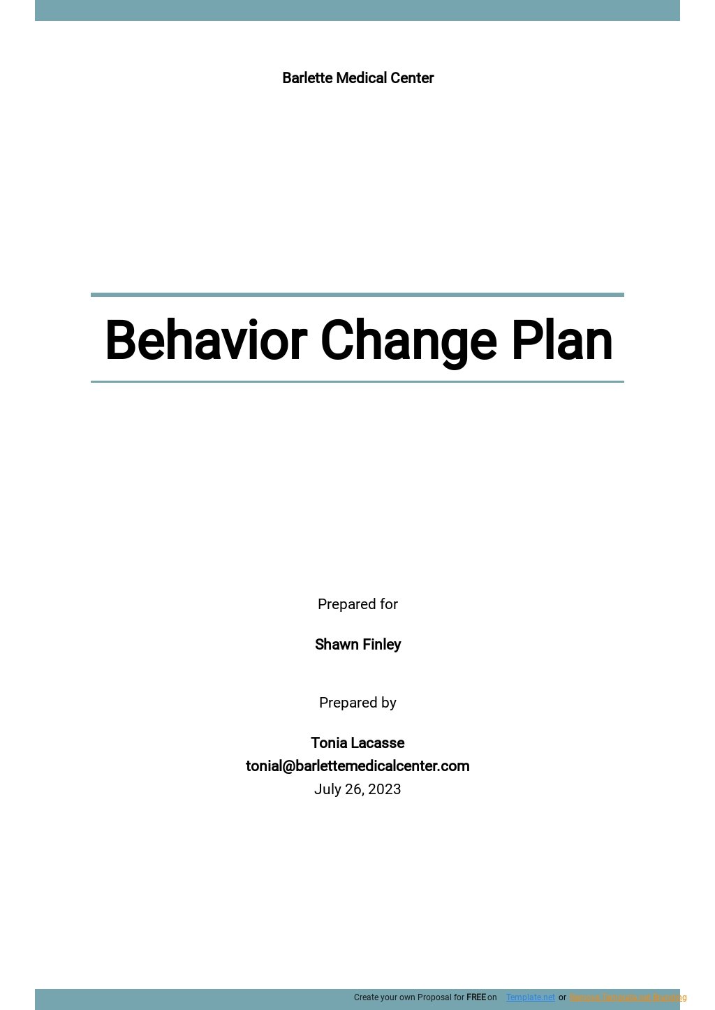 Basic Behavior Change Plan Template.jpe