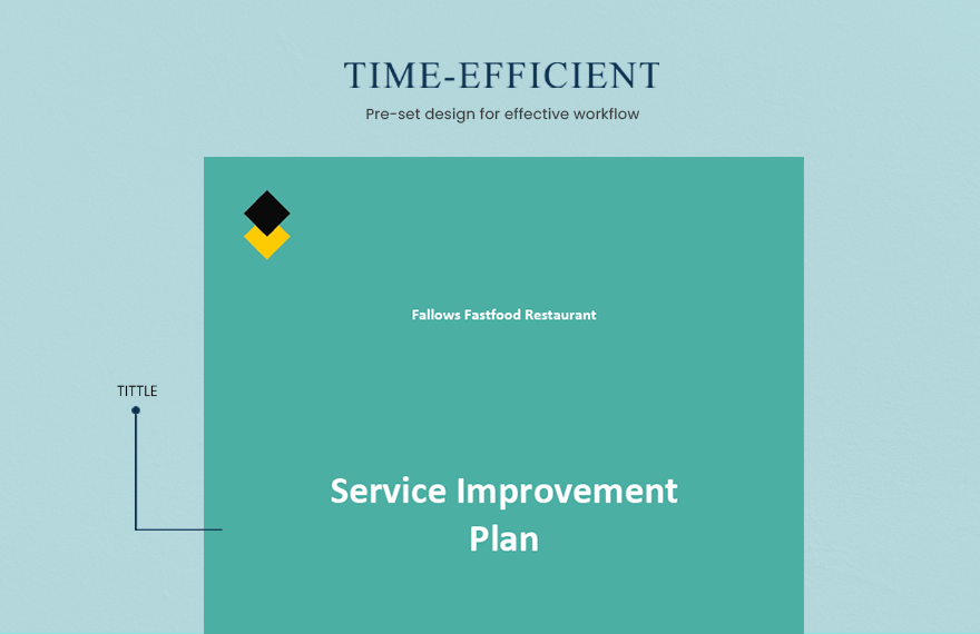Service Improvement Plan Template