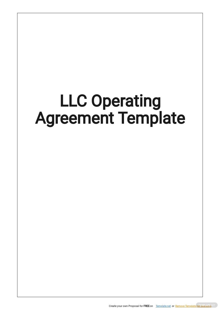 Simple LLC Operating Agreement Template.jpe