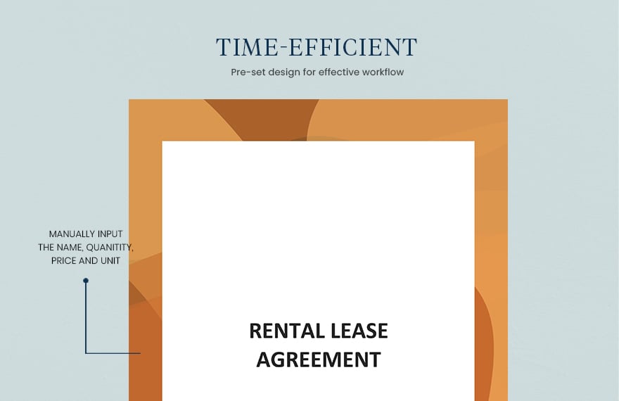 Simple Rental Lease Agreement Template