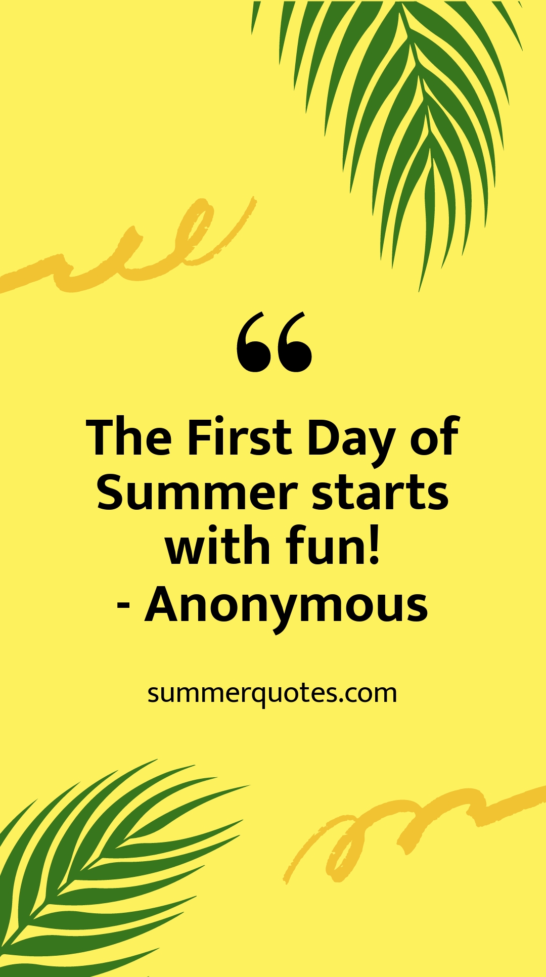 Free First Day of Summer Quote Instagram Story Template Download in
