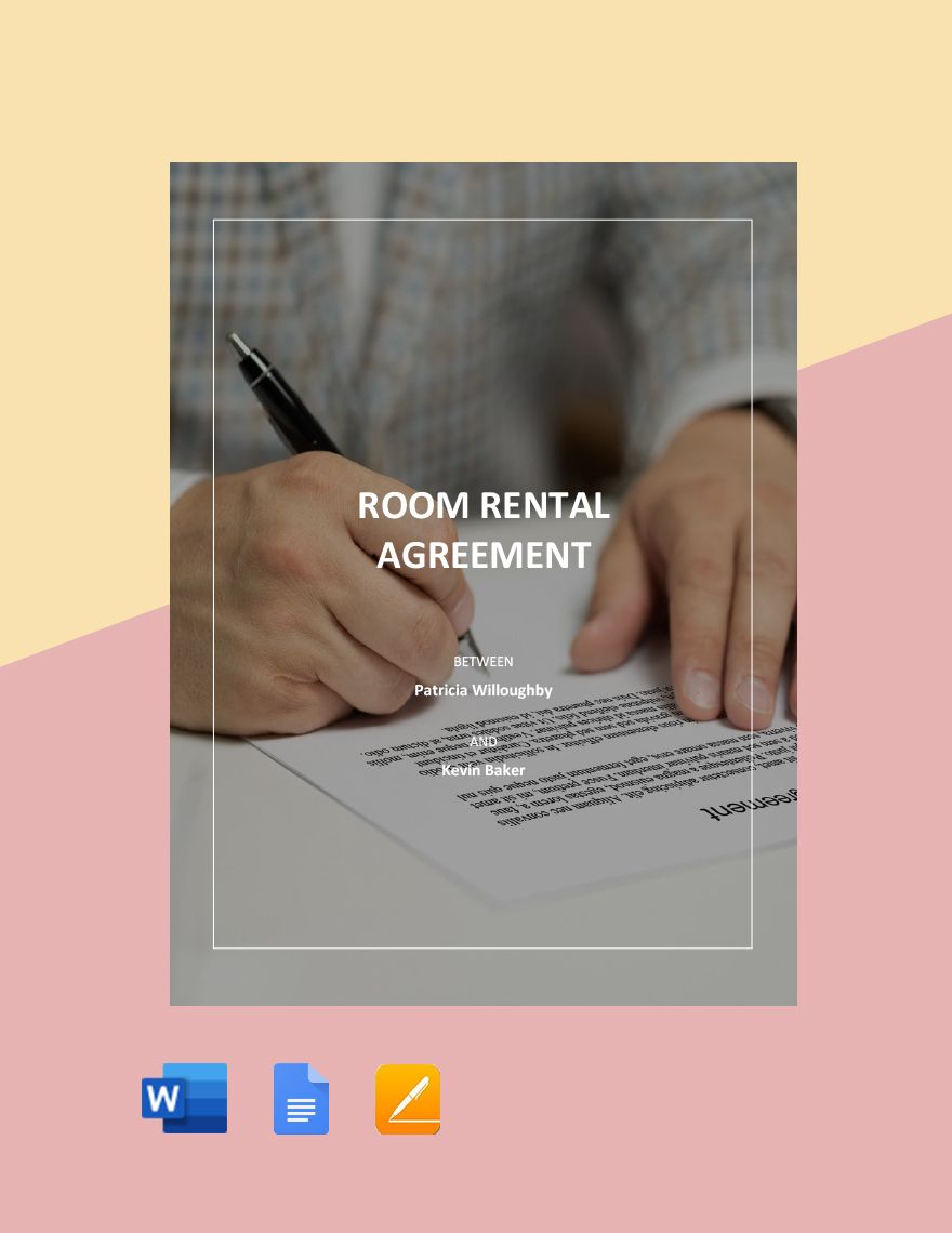 Basic Room Rental Agreement Template