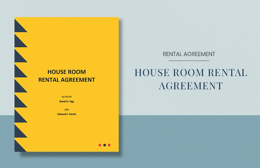 House Room Rental Agreement Template in Word, Google Docs, PDF, Apple Pages