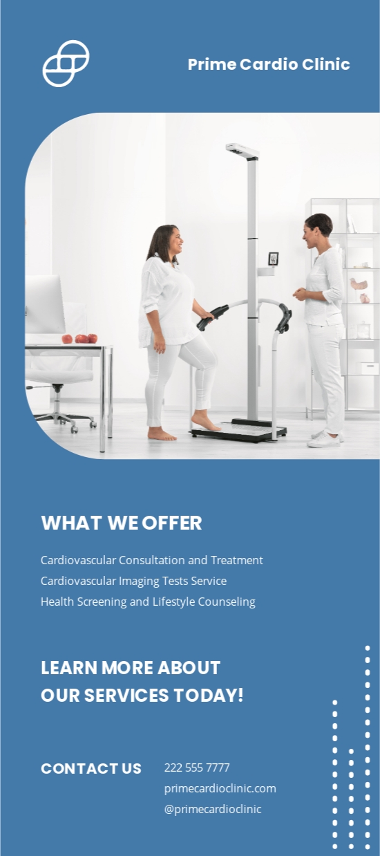 6+ FREE Medical Rack Card Templates [Customize & Download]